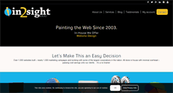 Desktop Screenshot of in2sight.net