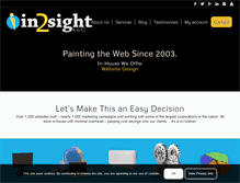 Tablet Screenshot of in2sight.net